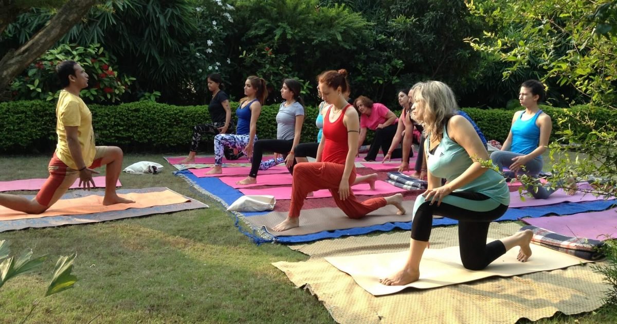 Traditional yoga practice