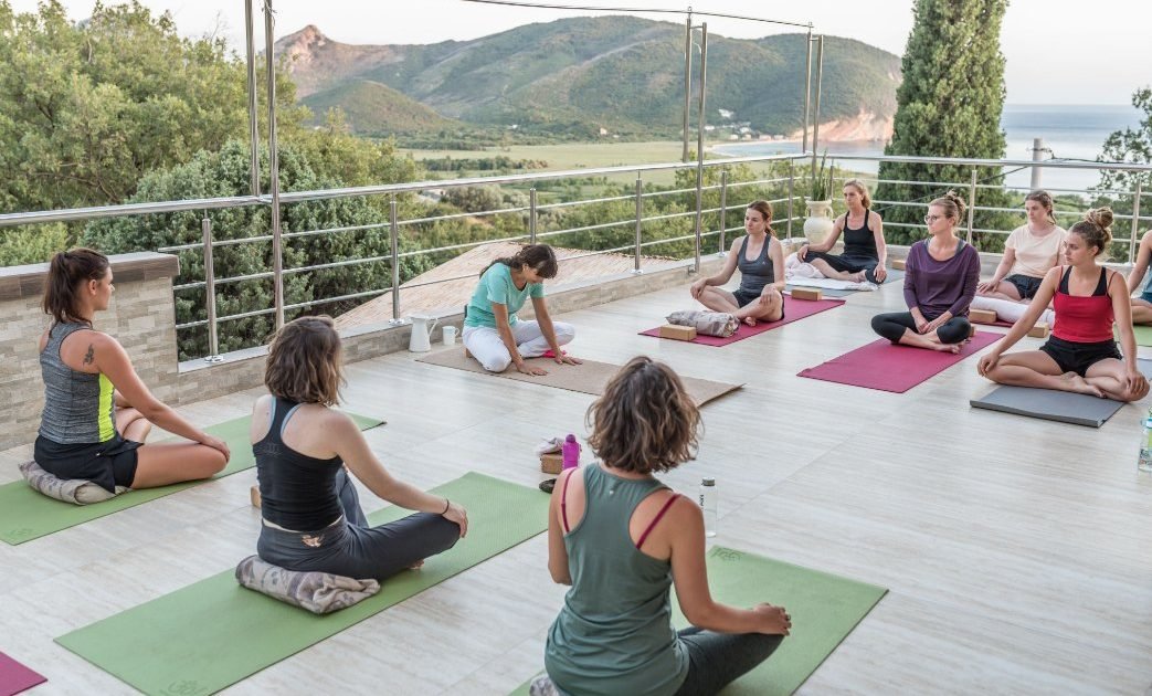 Mahakala center terrace yoga