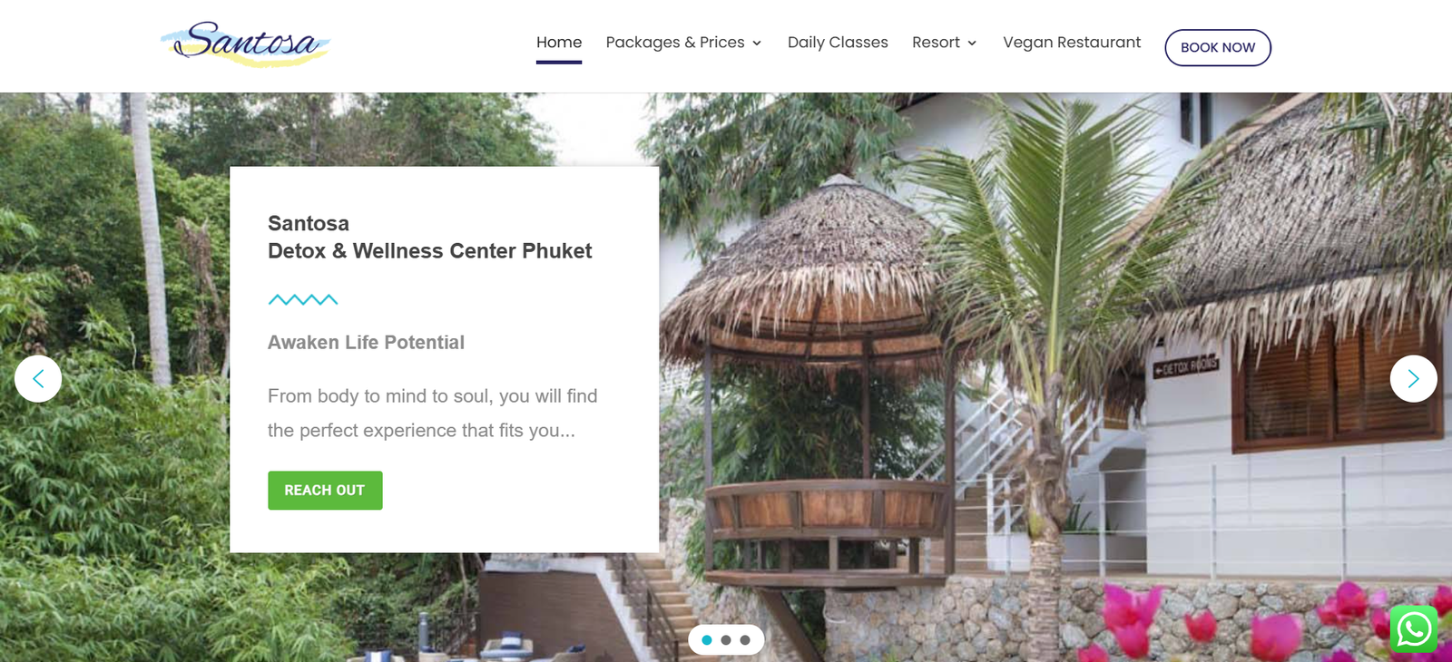 Best Yoga Retreats Near me in Thailand - Santosa Detox & Wellness Center